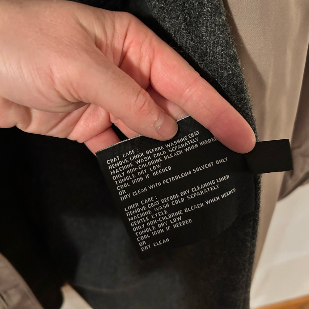 London Fog Hooded Trench Coat - Picture 6 of 9